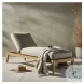 Amaya Royal Taupe Outdoor Adjustable Chaise Lounge