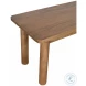 Bodhi Golden Brown Solid Wood Bench