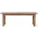 Bodhi Golden Brown Solid Wood Bench