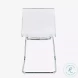 Urban Archive Transparent Clarity Performance Fabric Dining Chair Set Of 2