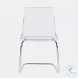 Urban Archive Transparent Clarity Performance Fabric Dining Chair Set Of 2