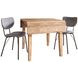 Colby Gray Extendable 3 Piece Dining Set