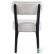 Wes Black Upholstery Dining Chair Set Of 2
