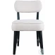Wes Black Upholstery Dining Chair Set Of 2