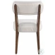 Wes Walnut Upholstery Dining Chair Set Of 2