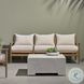 Rosen Lakin Oat Performance Fabric 73" Outdoor Sofa