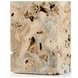 Faydon Romano Fosse Travertine End Table