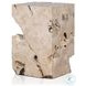 Faydon Romano Fosse Travertine End Table