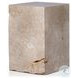 Faydon Romano Fosse Travertine End Table