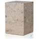 Faydon Romano Fosse Travertine End Table