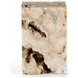 Faydon Romano Fosse Travertine End Table
