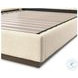 Montgomery Thames Cream Performance Fabric Queen Upholstered Bed