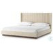Montgomery Thames Cream Performance Fabric King Upholstered Bed