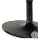 Simone Raw Black Oval Coffee Table