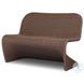 Portia Tanned Weave Outdoor Dining Bench