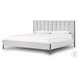 Emma Knoll Sand Performance Fabric King Upholstered Bed