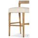 Ferris Thames Cream Performance Fabric Bar Stool