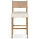Ferris Thames Cream Performance Fabric Bar Stool