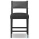Ferris Gibson Black Performance Fabric Counter Height Stool