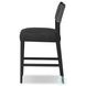Ferris Gibson Black Performance Fabric Counter Height Stool