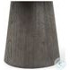 Skye Weathered Dark Oak And White Marble Round Dining Table