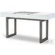Terra Luna White Cloud And Nightfall Vanity Desk