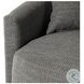 Chloe Gibson Smoke Performance Fabric Swivel Chair