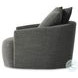 Chloe Gibson Smoke Performance Fabric Swivel Chair