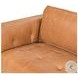 Kiera Palermo Cognac 90" Upholstered Sofa