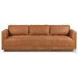 Kiera Palermo Cognac 90" Upholstered Sofa