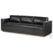 Kiera Sonoma Black 90" Upholstered Sofa