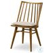 Lewis Sandy Oak Performance Fabric Windsor Chair Set of 2