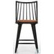 Lewis Black Oak Counter Height Stool