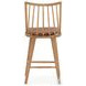 Lewis Sandy Oak Windsor Bore and Dowel Counter Height Stool