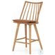 Lewis Sandy Oak Windsor Bore and Dowel Counter Height Stool