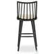 Lewis Black Oak Windsor Performance Fabric Bar Stool
