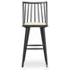 Lewis Black Oak Windsor Performance Fabric Bar Stool