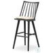 Lewis Black Oak Windsor Performance Fabric Bar Stool