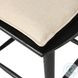 Lewis Black Oak Windsor Performance Fabric Counter Height Stool