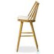 Lewis Sandy Oak Windsor Performance Fabric Bar Stool