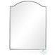 Jacques Gunmetal Irregular Floor Mirror