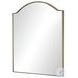 Jacques Antique Brass Irregular Mirror
