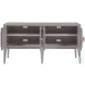Signature Designs Misty White Gray Elixer TV Stand