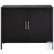 Dalewood Dark Ebony 2 Door Cabinet