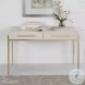 Jewel White And Gold Desk