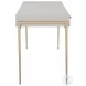 Jewel White And Gold Desk