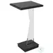 Angle Black Accent Table