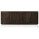 Abaso Ebony Rustic Wormwood Oak 4 Door Sideboard