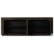 Abaso Ebony Rustic Wormwood Oak 4 Door Sideboard