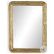 Vintage Louis Antiqued Gold Leaf Rectangle Mirror